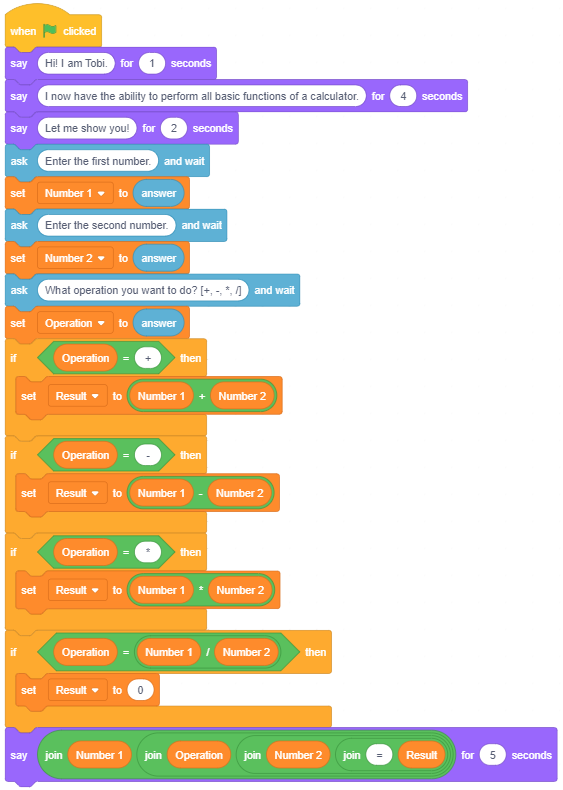 Basic Operation full script