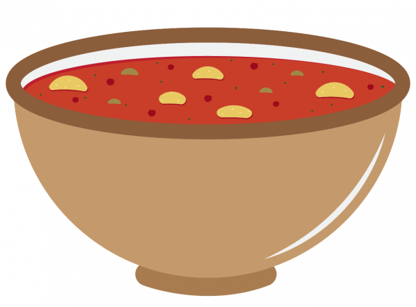 tazón de sopa